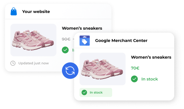 Вивантаження товарів у Google Merchant Center