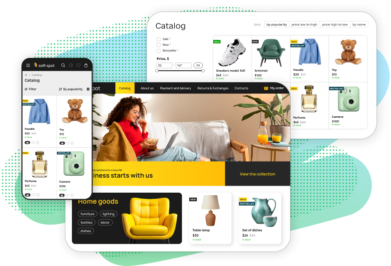 Cartum — это платформа для создания интернет-магазинов.