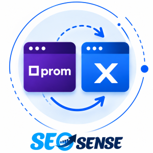 Адаптация Google-рекламы сайта PROM под платформу Хорошоп