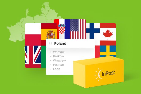 InPost, перелік країн та всіх міст світу: важливе оновлення для міжнародних магазинів на Хорошоп