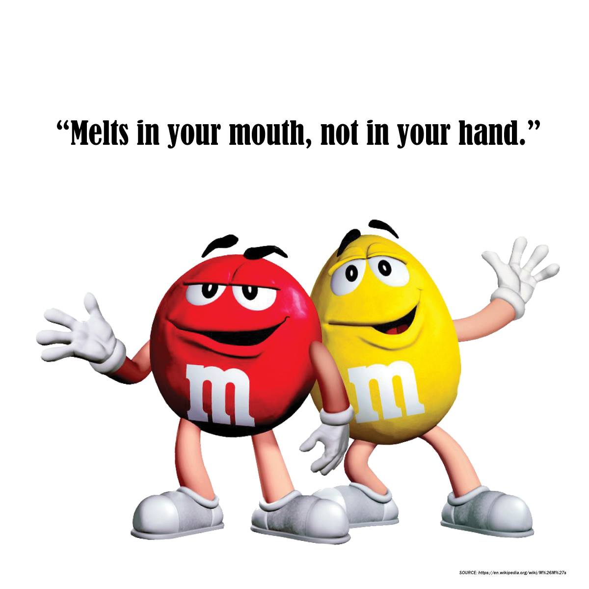 утп m&m's