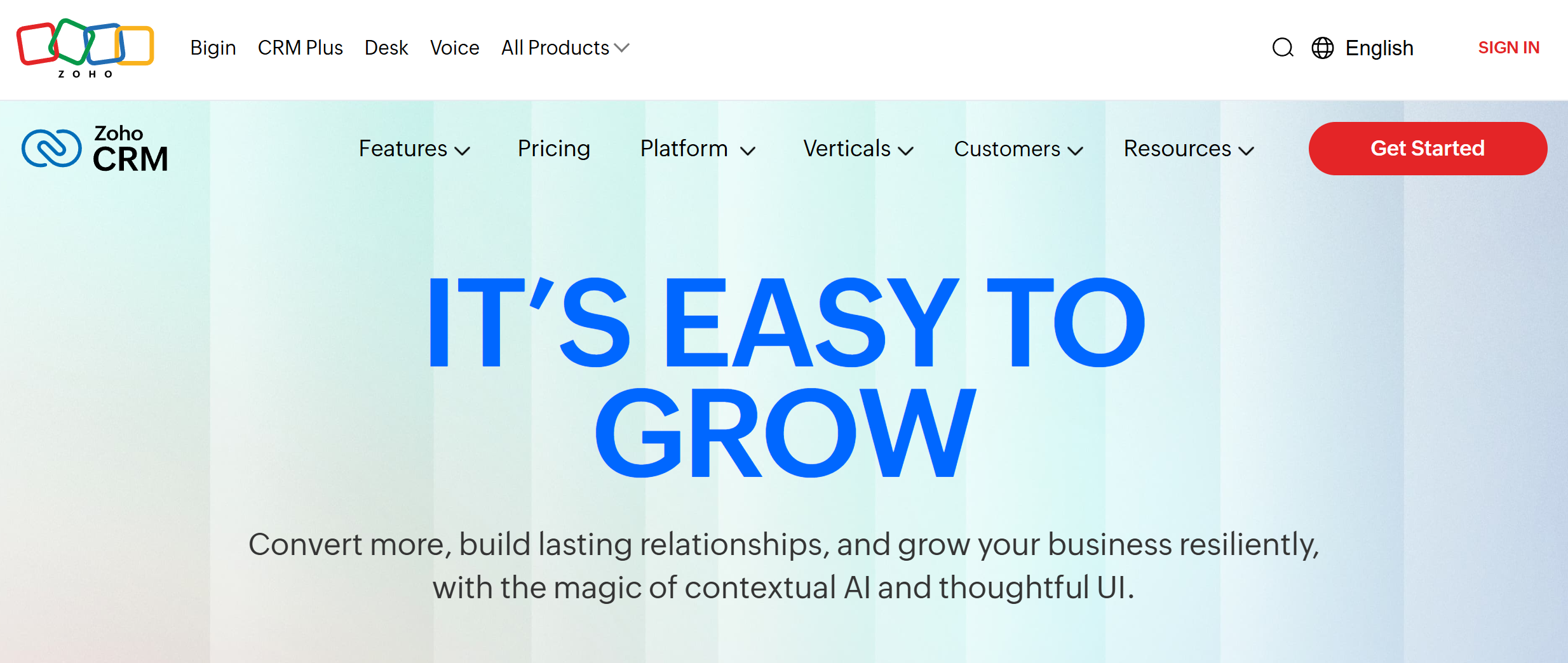 Zoho CRM
